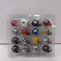 Lot Of 18 NFL Mini Helmet Collectibles