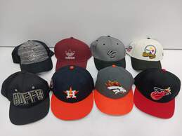 8 Pc. Bundle Assorted Baseball Hats