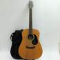 Samick Brand LW-015 Model Wooden 6-String Acoustic Guitar w/ Soft Gig Bag image number 1