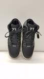 Air Jordan 1 Flight 4 Premium (GS) Athletic Shoes Black 828237-020 Size 6.5Y Women's Size 8 image number 6
