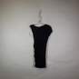 Womens Comfort Ruched Front Zipper Short Bodycon Dress Size XS image number 2