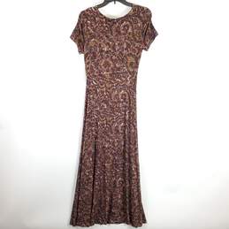 Soft Surroundings Women Brown Paisley Dress S NWT alternative image