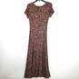 Soft Surroundings Women Brown Paisley Dress S NWT image number 2