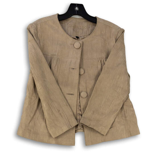 Saguaro Tan Women's Button-Up Blazer Size M image number 1