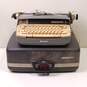 Smith Corona Electra Portable Typewriter In Case image number 1