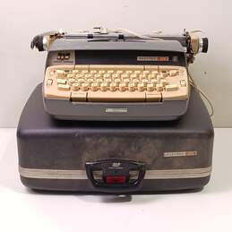 Smith Corona Electra Portable Typewriter In Case