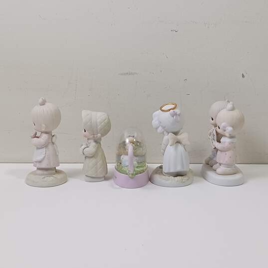 5 Piece Assorted Precious Moments Figurines image number 2