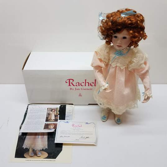 Danbury Mint Little Victorian Ladies Rachel By Jan Garnett Porcelain Doll image number 1