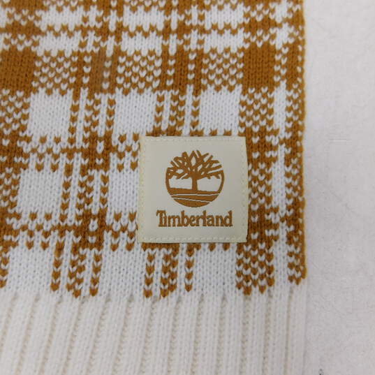 Timberlands Unisex Tan/White Scarf NWT image number 3
