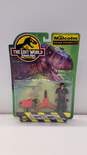 Kenner Hasbro The Lost World Jurassic Park Ian Malcom Chaos Expert With Launching Smart Missile and T-Rex Hatchling image number 1