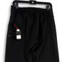 NWT Mens Black Flat Front Straight Leg Pockets Heated Ankle Pants Size S image number 4