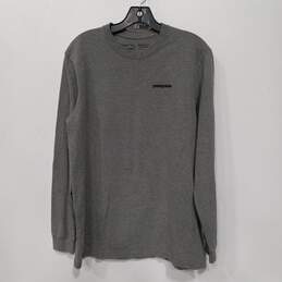 Patagonia Gray Long Sleeve T-Shirt Men's Size M