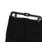 Womens Black Flat Front Pockets Straight Leg Side Zip Ankle Pants Size 6 image number 3