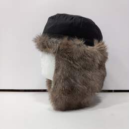 Rabbit Fur Trapper Hat Men's One Size alternative image