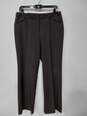 Nicole Miller Dark Chocolate Trousers Women's Size 12 image number 1