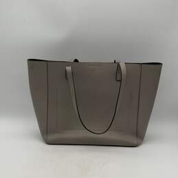 Michael Kors Womens Gray Double Handle Inner Zipper Pockets Tote Bag Purse alternative image