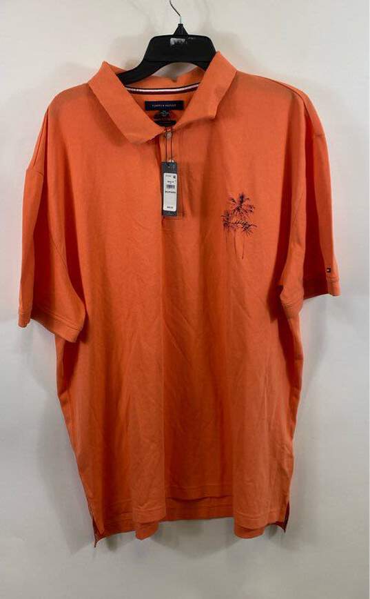 Tommy Hilfiger Orange Short Sleeve - Size XXL image number 1