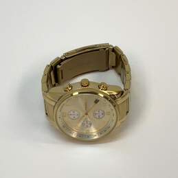 Designer Fossil FS-4402 Gold-Tone Stainless Steel Round Analog Quartz Wristwatch alternative image