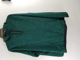 Xersion Men Green Fleece Athletic Sweater M
