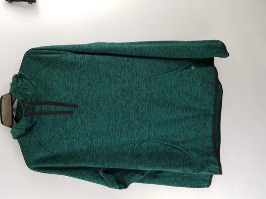 Xersion Men Green Fleece Athletic Sweater M image number 1