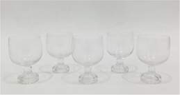 Orrefors Crystal Boheme Wine Sipping Glasses Set of 5