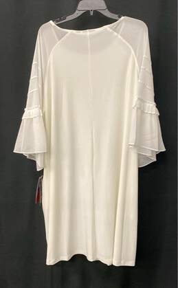 Nina Leonard White Formal Dress - Size 3 alternative image