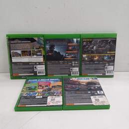 Bundle of 5 Microsoft Xbox One Video Games alternative image