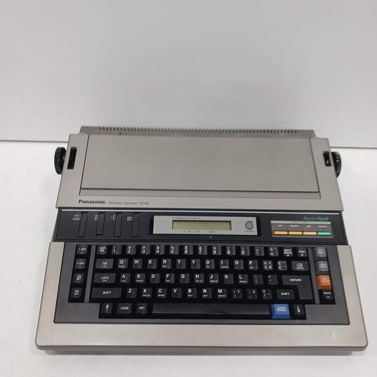 Panasonic Electronic Typewriter IOB image number 3