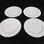 8pc Style House Fine China Brocade Pattern Dinner Plates & Salad Bowls image number 2
