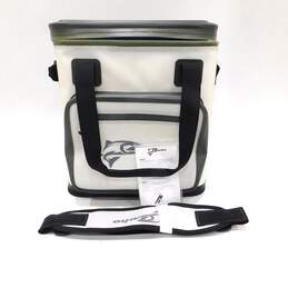 Coho 24 Can White Soft Sided Portable Cooler & Lunch Box w/ Shoulder Strap