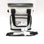 Coho 24 Can White Soft Sided Portable Cooler & Lunch Box w/ Shoulder Strap image number 1