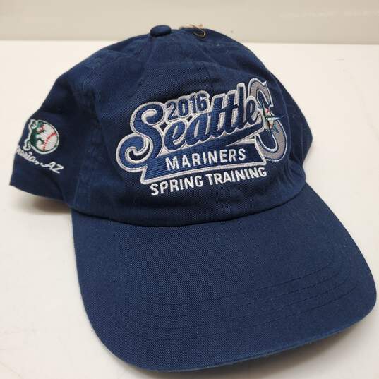 2x Seattle Mariners Baseball Hats Mid Fit Adjustable and 6 & 7/8ths image number 6