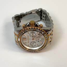 Designer Michael Kors MK-5876 Two-Tone Stainless Steel Analog Wristwatch alternative image