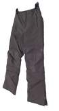 Womens Gray Flat Front Regular Fit Zip Pockets Hiking Pants Size 16 image number 1