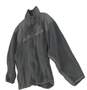 US Military Unisex Kids Green Full Zip Fleece Coat Jacket Size LR image number 3