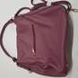 Newhey Leather/Canvas Purple Purse image number 1