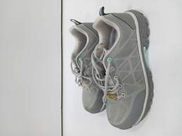 Nautilus Women's Spark Oxford Gray Carbon Toe Work Shoes Size 7