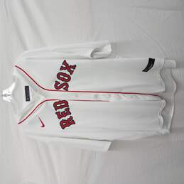 Nike Red Sox NBL J.D. Martinez #28 White Size XL