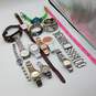 1.8lb Untested Ladies' Quartz Wristwatches Mixed Lot - for Parts or Repair image number 8
