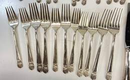 Oneida Community Coronation Silver Plate 49 Piece Cutlery Service Set alternative image