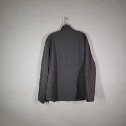 Mens Mock Neck Long Sleeve Zipper Pockets Full-Zip Puffer Jacket Size XL alternative image