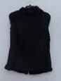 Women's June Black Fur Vest Size S image number 2
