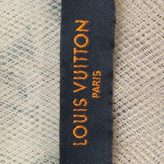 louis vuitton scarf label