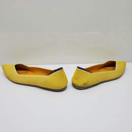 Wm Rothy's Shoes Point Sunshine Flats Sz Approx. 11(Heel-Toe)x3.25w In. alternative image