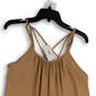 NWT Womens Beige Sleeveless Adjustable Strap Pullover Tank Top Size Small image number 4