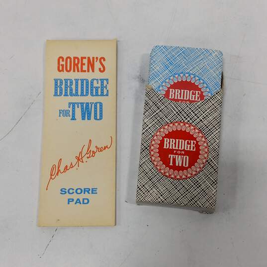 Vintage Milton Bradley Goren's Bridge For Two Cards Game image number 3