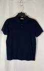 Saint Laurent Blue Short Sleeve Polo - Size Small image number 1