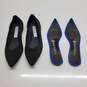 WOMEN'S ROTHY'S 'THE POINT' BLACK BALLET FLATS SIZE 8.5 image number 2
