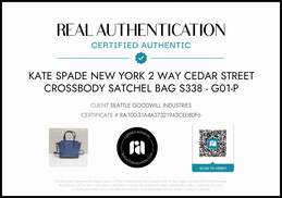 Kate Spade New York 2 Way Cedar Street Crossbody Satchel Bag AUTHENTICATED alternative image