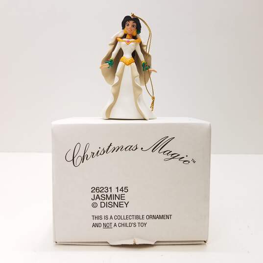 Vintage Disney's Grolier Christmas Magic Ornament Jasmine 26231 145 IOB image number 1